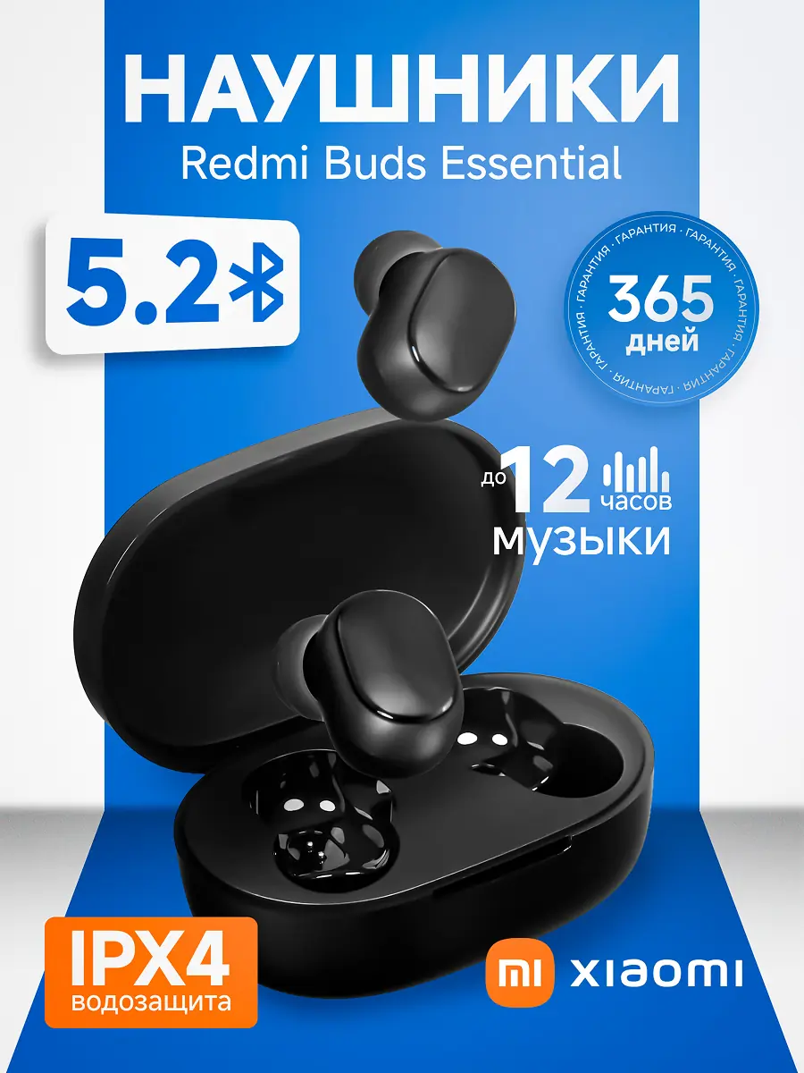 Дизайн инфографики наушники Xiaomi 12
