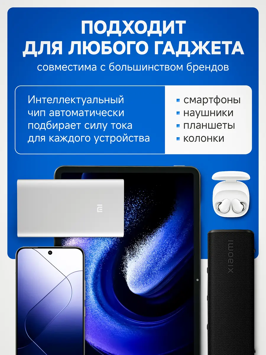 Дизайн инфографики зарядные устройства Xiaomi 9