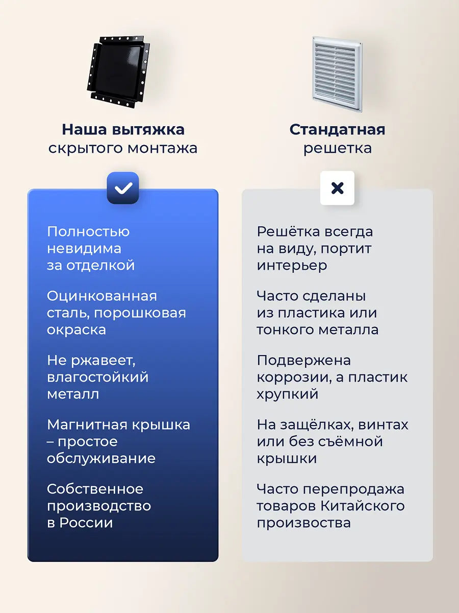 Разработка дизайна для линейки вентиляционных решёток скрытого монтажа 13
