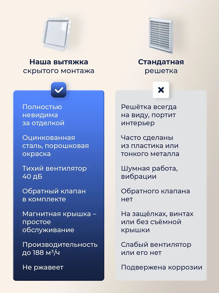 Разработка дизайна для линейки вентиляционных решёток скрытого монтажа 21
