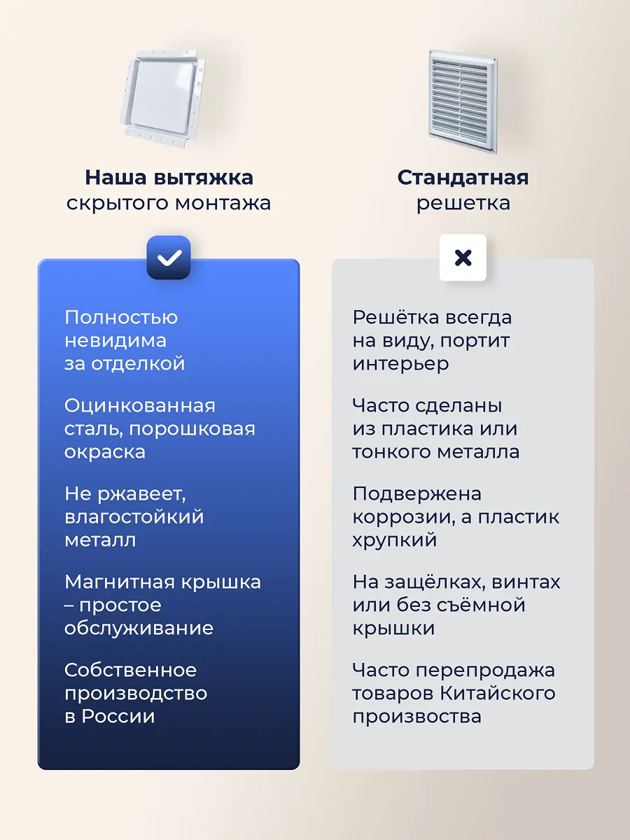Разработка дизайна для линейки вентиляционных решёток скрытого монтажа 6